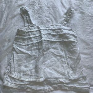 JCREW white tank top